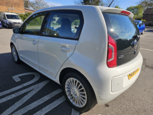 2014 Volkswagen Up! 1.0 Bluemotion Tech High Up! in White — image 6