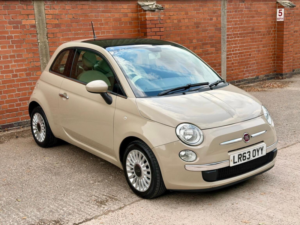 2013 Fiat 500 1.2 Lounge Dualogic Euro 4 3dr in Beige — image 2