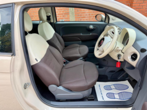 2013 Fiat 500 1.2 Lounge Dualogic Euro 4 3dr in Beige — image 3