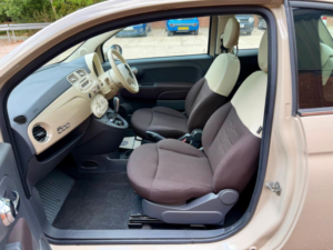2013 Fiat 500 1.2 Lounge Dualogic Euro 4 3dr in Beige — image 5