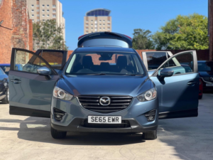 2015 Mazda Cx-5 2.2 Skyactiv-D Se-L Nav Euro 6 (s/s) 5dr in Blue — image 5