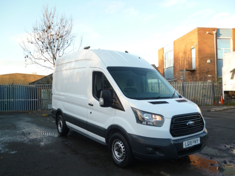 2018 Ford Transit 2.0 350 Ecoblue in White — image 1