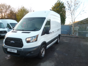 2018 Ford Transit 2.0 350 Ecoblue in White — image 2