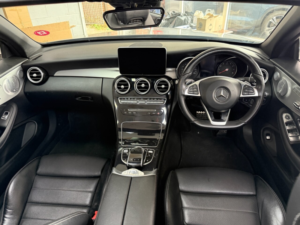 2017 Mercedes-Benz C-Class 2.0 C300 Amg Line (premium Plus) Cabriolet 2dr Petrol G-Tronic+ Euro 6 (s/s) (245 Ps) in Silver — image 2