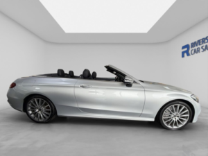2017 Mercedes-Benz C-Class 2.0 C300 Amg Line (premium Plus) Cabriolet 2dr Petrol G-Tronic+ Euro 6 (s/s) (245 Ps) in Silver — image 4
