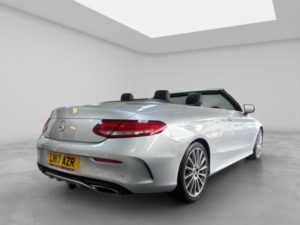 2017 Mercedes-Benz C-Class 2.0 C300 Amg Line (premium Plus) Cabriolet 2dr Petrol G-Tronic+ Euro 6 (s/s) (245 Ps) in Silver — image 5