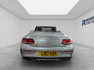 2017 Mercedes-Benz C-Class 2.0 C300 Amg Line (premium Plus) Cabriolet 2dr Petrol G-Tronic+ Euro 6 (s/s) (245 Ps) in Silver — image 6