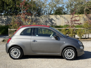 2019 Fiat 500c 1.2 1.2 69hp Lounge Convertible in Grey — image 2