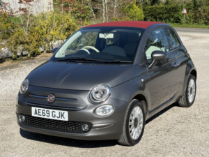 2019 Fiat 500c 1.2 1.2 69hp Lounge Convertible in Grey — image 4