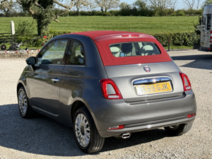 2019 Fiat 500c 1.2 1.2 69hp Lounge Convertible in Grey — image 5