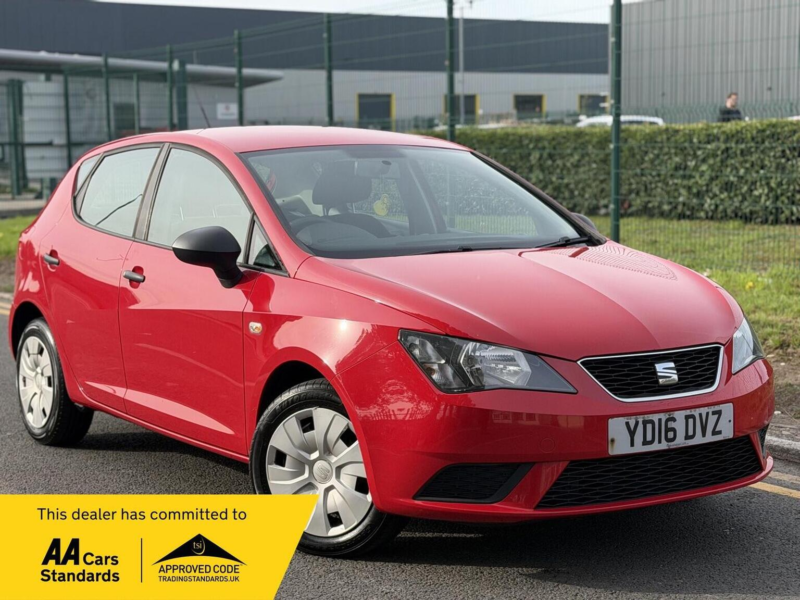 2016 SEAT Ibiza 1.4 Tdi S Euro 6 5dr Ac in Red — image 1