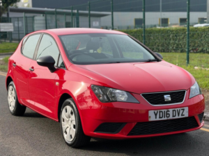 2016 SEAT Ibiza 1.4 Tdi S Euro 6 5dr Ac in Red — image 4