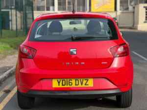 2016 SEAT Ibiza 1.4 Tdi S Euro 6 5dr Ac in Red — image 6
