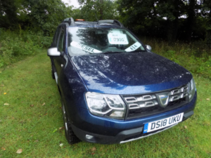 2018 Dacia Duster 1.5 Dci Laureate 4WD Euro 6 (s/s) 5dr in Blue — image 2