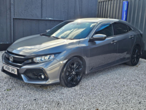 2018 Honda Civic 1.6 I-Dtec Sr Euro 6 (s/s) 5dr in Grey — image 3