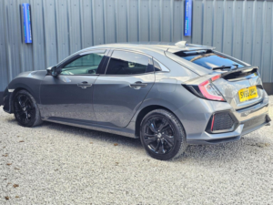 2018 Honda Civic 1.6 I-Dtec Sr Euro 6 (s/s) 5dr in Grey — image 4