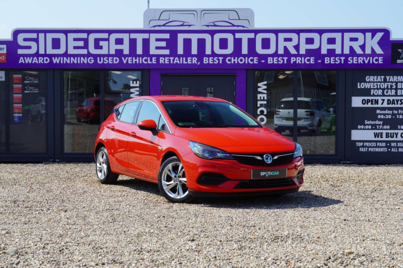 2020 Vauxhall Astra 1.2 Turbo Sri Nav Euro 6 (s/s) 5dr in Red — image 1