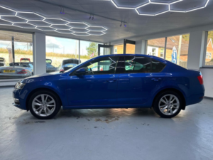 2018 Skoda Octavia 1.5 Tsi Act Se L DSG Euro 6 (s/s) 5dr in Blue — image 4