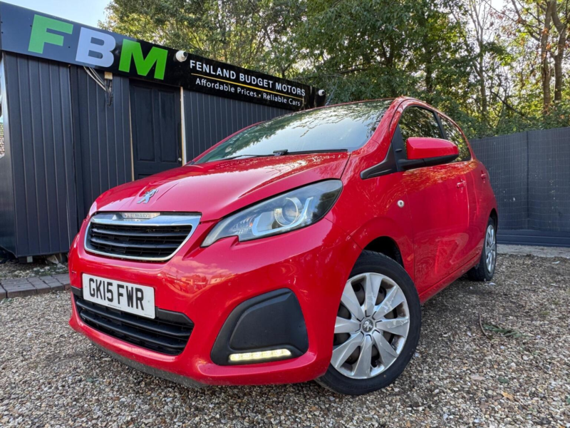 2015 Peugeot 108 1.0 Vti Active Euro 5 5dr Euro 5 in Red — image 1