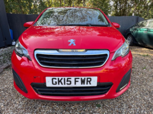 2015 Peugeot 108 1.0 Vti Active Euro 5 5dr Euro 5 in Red — image 3