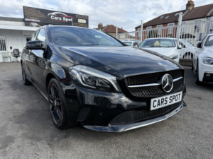 2017 Mercedes-Benz A Class 1.6 A180 Sport Verified Miles Fresh Import Finance Avb in Black — image 2