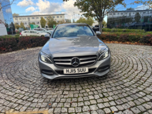 2015 Mercedes-Benz C Class 2.1 C220 Bluetec Sport G-Tronic+ Euro 6 (s/s) 4dr in Silver — image 2
