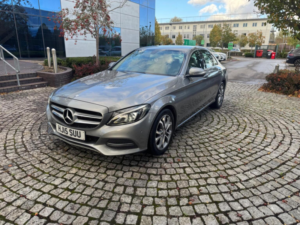 2015 Mercedes-Benz C Class 2.1 C220 Bluetec Sport G-Tronic+ Euro 6 (s/s) 4dr in Silver — image 3