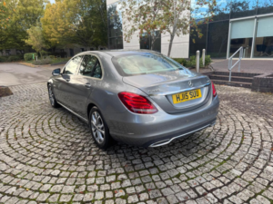 2015 Mercedes-Benz C Class 2.1 C220 Bluetec Sport G-Tronic+ Euro 6 (s/s) 4dr in Silver — image 4