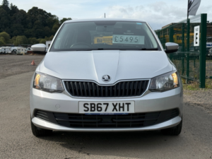 2017 Skoda Fabia 1.0 Tsi Se Hatchback 5dr Petrol Manual Euro 6 (s/s) (95 Ps) in Silver — image 2