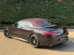 2017 Mercedes-Benz S Class 5.5 S63 V8 Amg S Cabriolet Spds Mct Euro 6 (s/s) 2dr in Black — image 3