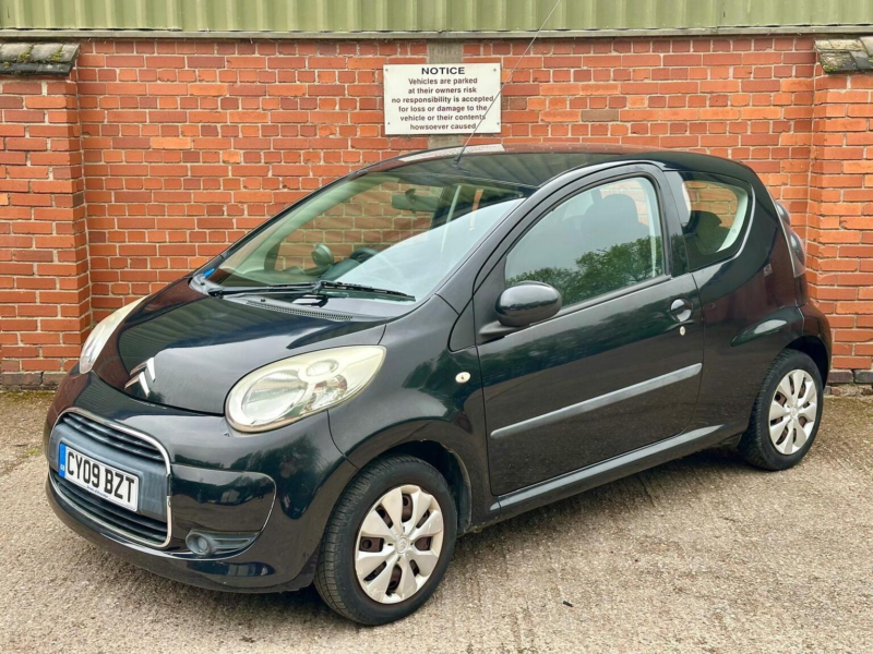 2009 Citroen C1 1.0i Vtr Euro 4 3dr in Black — image 1
