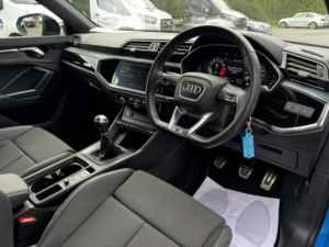 2021 Audi Q3 1.5 Tfsi Cod 35 Black Edition Euro 6 (s/s) 5dr in Blue — image 3
