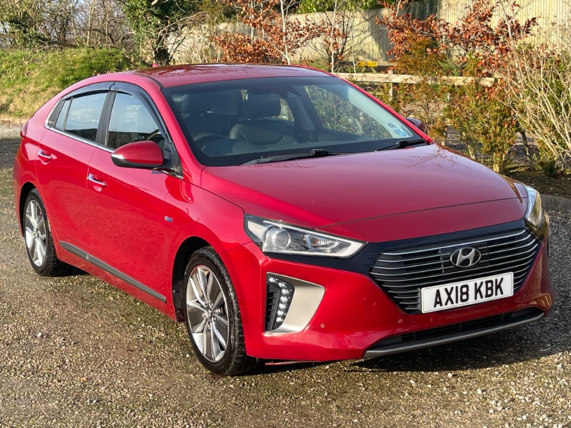 2018 Hyundai Ioniq 1.6 H-Gdi Premium Se in Red — image 1