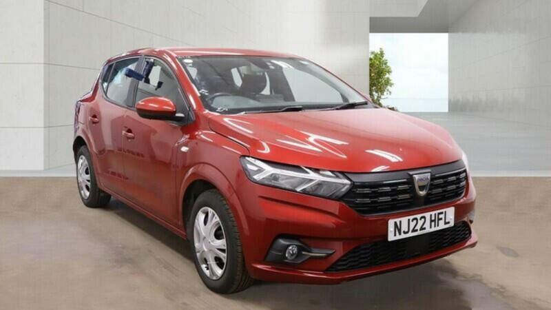2022 Dacia Sandero 1.0 Tce Comfort Euro 6 (s/s) 5dr in Red — image 1