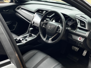 2021 Honda Civic 1.0 Vtec Turbo Ex CVT Euro 6 (s/s) 5dr in Grey — image 2