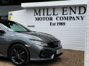 2021 Honda Civic 1.0 Vtec Turbo Ex CVT Euro 6 (s/s) 5dr in Grey — image 6