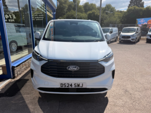2024 Ford Transit Custom 2.0 280 Ecoblue Limited Panel Van 5dr Diesel Manual L1 H1 Euro 6 136 Ps in White — image 2