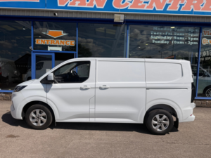 2024 Ford Transit Custom 2.0 280 Ecoblue Limited Panel Van 5dr Diesel Manual L1 H1 Euro 6 136 Ps in White — image 3