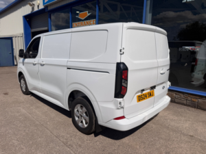 2024 Ford Transit Custom 2.0 280 Ecoblue Limited Panel Van 5dr Diesel Manual L1 H1 Euro 6 136 Ps in White — image 4