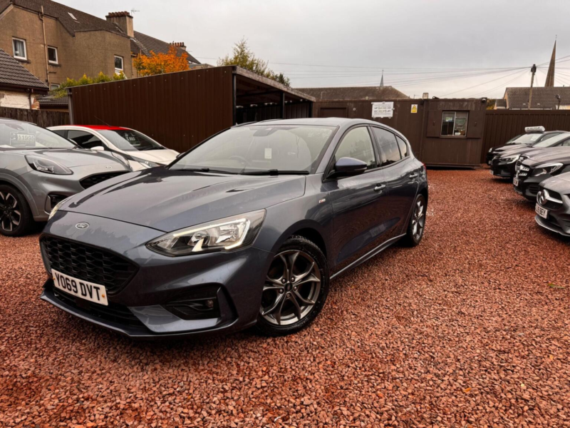 2020 Ford Focus 1.0t Ecoboost St-Line Euro 6 (s/s) 5dr in Blue — image 1