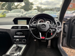 2012 Mercedes-Benz C Class 1.8 C180 Blueefficiency Amg Sport Edition 125 G-Tronic+ Euro 5 (s/s) 2dr in Silver — image 3