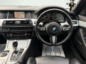 2014 BMW 5 Series 2.0 520d M Sport Auto Euro 6 (s/s) 4dr in Silver — image 3