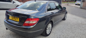 2008 Mercedes-Benz C Class 1.8 C180k Elegance Saloon 4dr Petrol Auto Euro 4 (156 Ps) in Grey — image 3