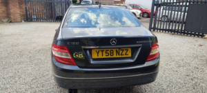 2008 Mercedes-Benz C Class 1.8 C180k Elegance Saloon 4dr Petrol Auto Euro 4 (156 Ps) in Grey — image 4
