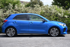 2022 Kia Rio 1.0 T-Gdi Mhev Gt-Line S Hatchback 5dr Petrol Hybrid Manual Euro 6 (s/s) (118 Bhp) in Blue — image 2