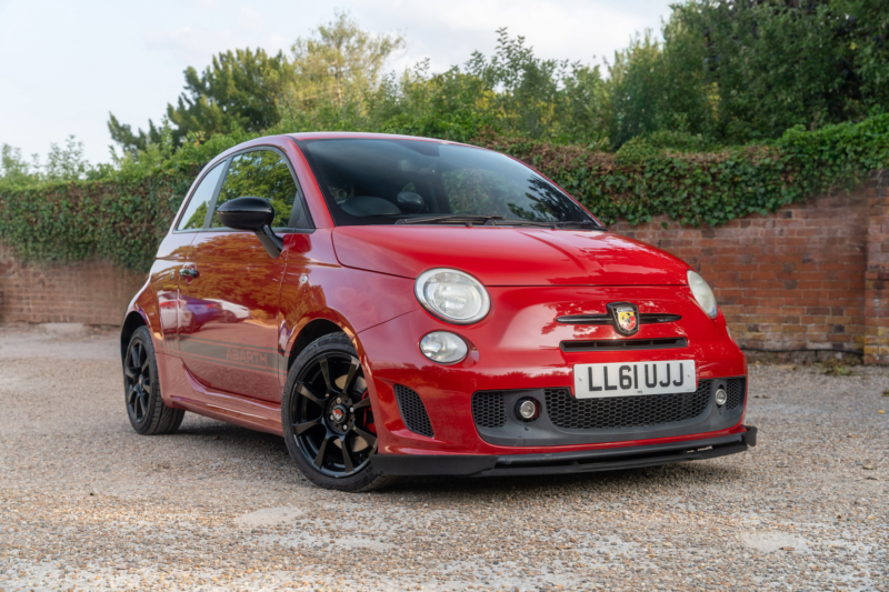 2011 Abarth 500 1.4 T-Jet Hatchback 3dr Petrol Manual Euro 5 (135 Bhp) in Red — image 1