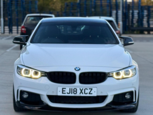 2018 BMW 4 Series 2.0 420d M Sport Auto Euro 6 (s/s) 2dr in White — image 5