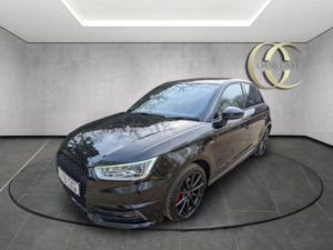 2018 Audi A1 1.4 Tfsi S Line Sportback S Tronic Euro 6 (s/s) 5dr (nav) in Black — image 4