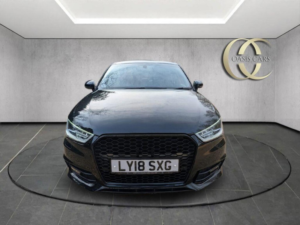 2018 Audi A1 1.4 Tfsi S Line Sportback S Tronic Euro 6 (s/s) 5dr (nav) in Black — image 5