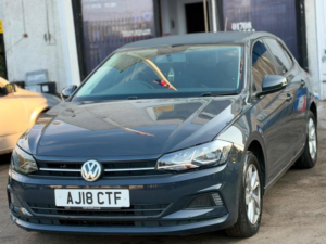 2018 Volkswagen Polo 1.0 Tsi Se DSG Euro 6 (s/s) 5dr in Grey — image 3
